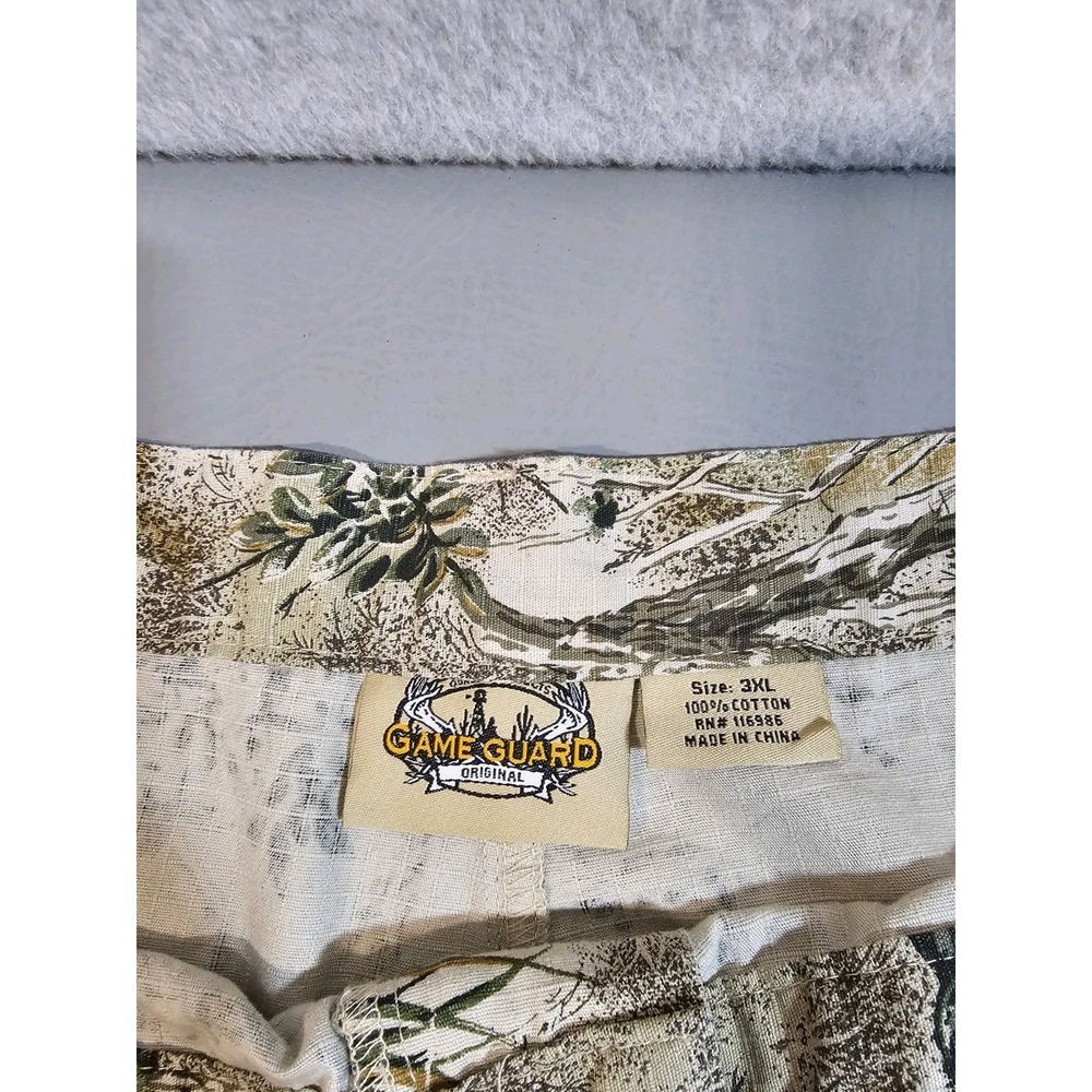 Game Guard 3XL Outdoor Cactus Desert Camo Ripstop Cargo Pants 46X35 - Picture 9 of 11